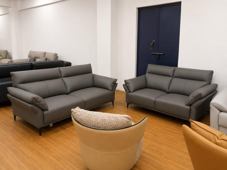 Ash Grey 3+2 Sofa Set