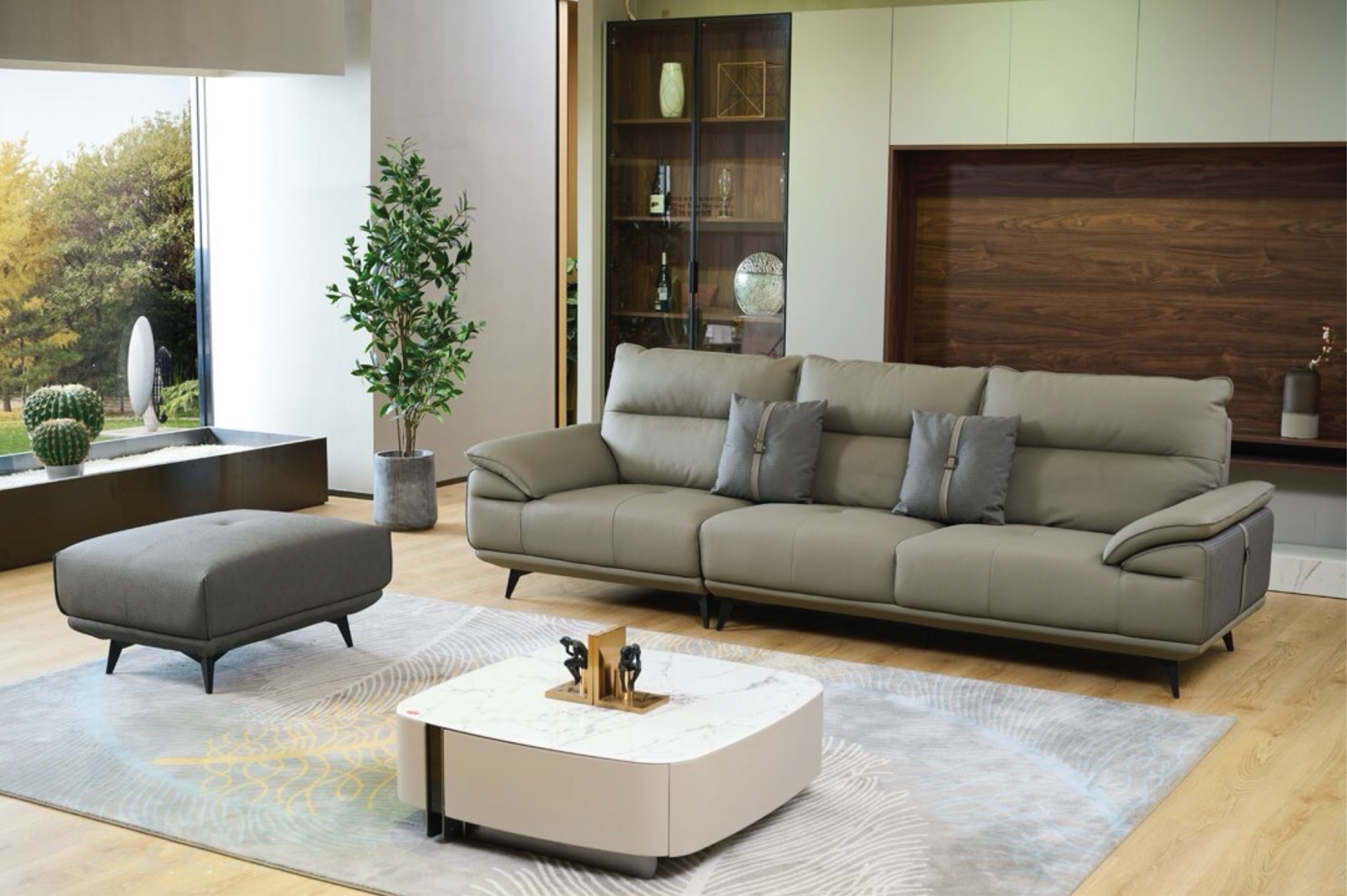Grey Premium Living Sofa